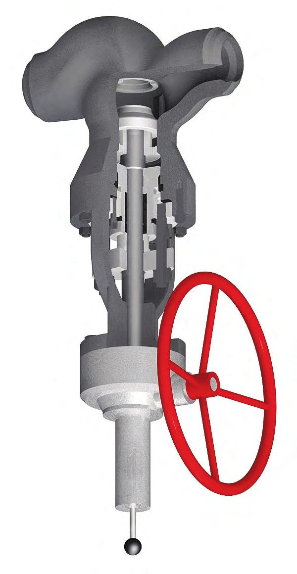 Stop Check Valves have a guided loose disc allowing the valve to act as a combination globe valve and check valve. 1 4 2 3 5 7 6 8 10 9 1.