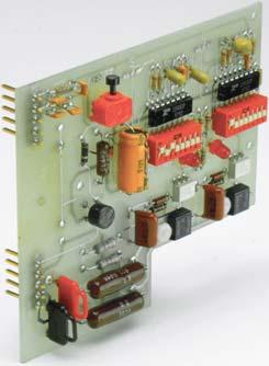 Timer Board Suffix A Timer board installs within actuator enclosure. Board shown is for EVR, EVS, and EVT actuators.