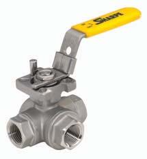 Size: 1/4 to 6 Standard Port 8, Alloy 20, Hastelloy C, SW, BW, RF Flange, Tri-Clamp Ends, Extended Butt Weld, Short Butt Weld Pressure: 600 PSI, SW Pressure: 1000 PSI ASME B16.5 ASME B16.