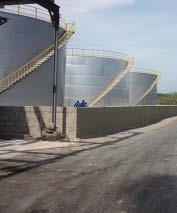 installed on site for the entire plant, which in turn feeds buffer tanks