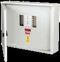 XL 3-Phase Distribution Boards XL 3-Phase Distribution Boards 4 to 16 triple pole outgoing ways. Accepts MCBs from 2A to 63A and RCBOs from 6A to 45A (17.5mm wide module).
