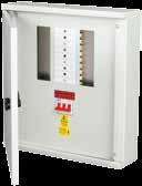 BX 3-Phase Distribution Boards BX 3-Phase Distribution Boards Available in 4, 6, 8, 12, 16, 20 to 24 triple pole outgoing ways.