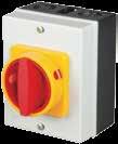 Fuse Gear & Isolators Madeley Switchgear Range Manufactured to BSEN 60947 Parts 1 & 3. IP65 polycarbonate enclosure. Cable knockouts provided. Padlockable operating handle for security.