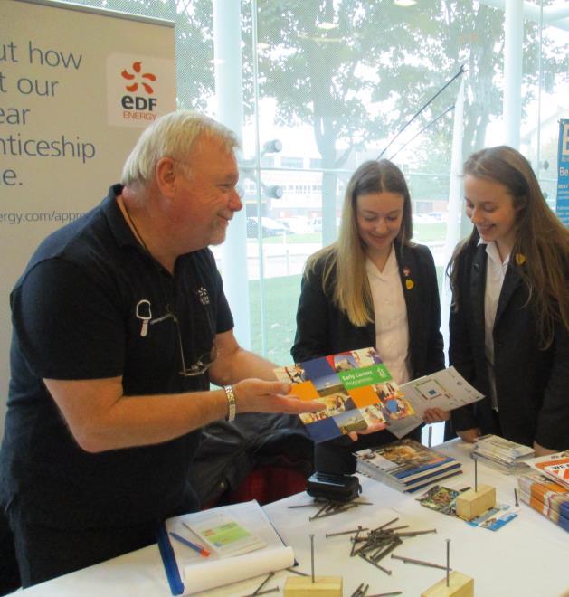 Tees Valley Skills Event at Teesside University On September 21, a team from the station took part in the Tees Valley Skills Event, sharing career opportunities available with EDF Energy with over