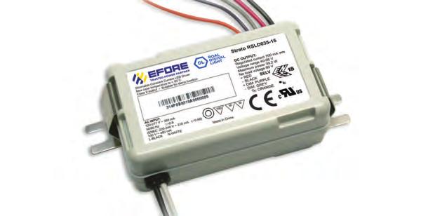 STRATO 35W CONSTANT CURRENT LED DRIVERS 2.76 x 1.57 x 1.