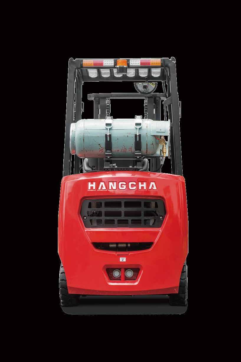 system, low-emission engine, effective noise and vibration control, and brand-new control system