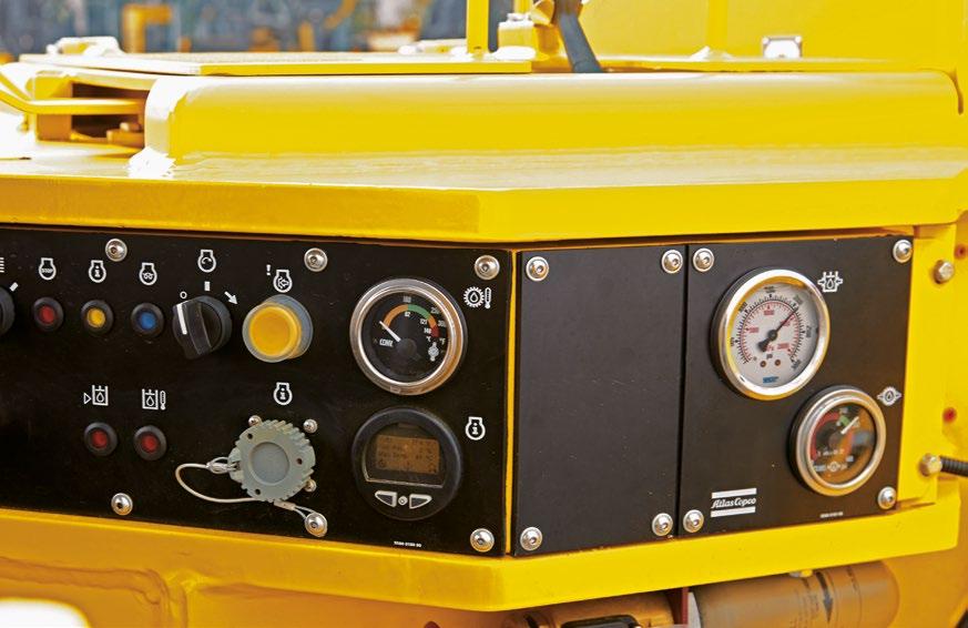 + Safety Scooptram ST2G is equipped with SAHR (spring applied hydraulic released) break system which is the safest break system in the mining industry.