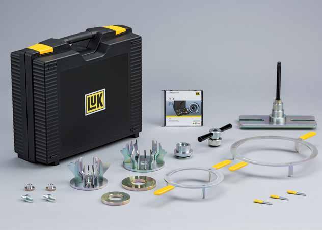 Description and contents of the LuK special tools.