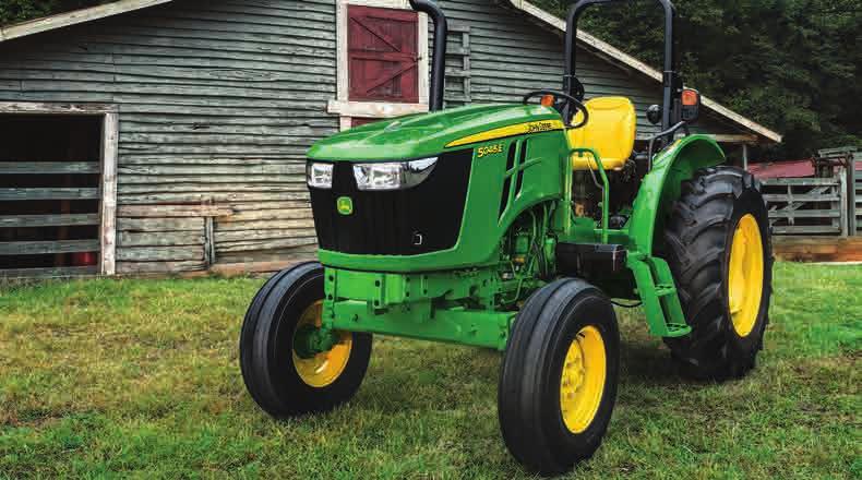 5 SERIES UTILITY TRACTORS 5045E UTILITY TRACTOR 50hp Best-in-class