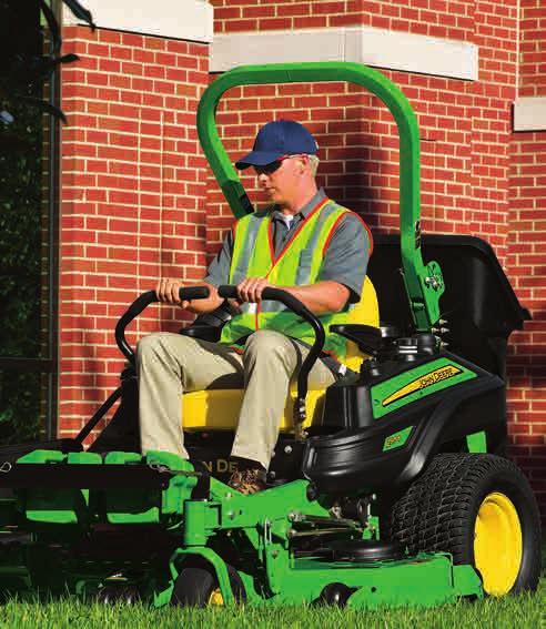 Z900 PRO COMMERCIAL ZTRAK MOWERS E SERIES Z915E STARTING AT 7,401 25 hp Kohler Twin Engine 48" mower deck Deluxe comfort seat Pneumatic Tires