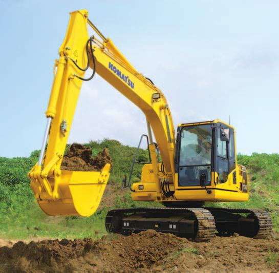 The result is a new generation of high performance and environment-friendly excavators.