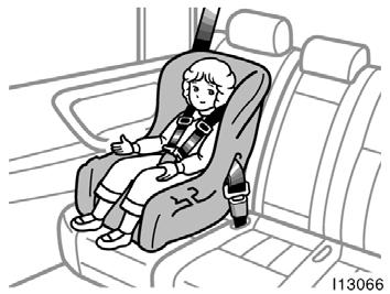 (A) Infant seat (B) Convertible seat (C) Booster seat Install the child restraint