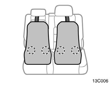 Follow all installation instructions provided by its manufacturer. 4. Replace the head restraint.