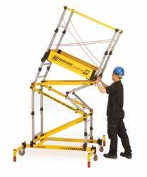 aluminium one and two man Platform Load Rating 0.9m, 1.