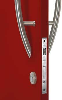 ENTRANCE SOLUTIONS BACK TO BACK PULL HANDLES TRILOCK LEVER + DEADBOLT CHOOSE: pull handle style (SS)