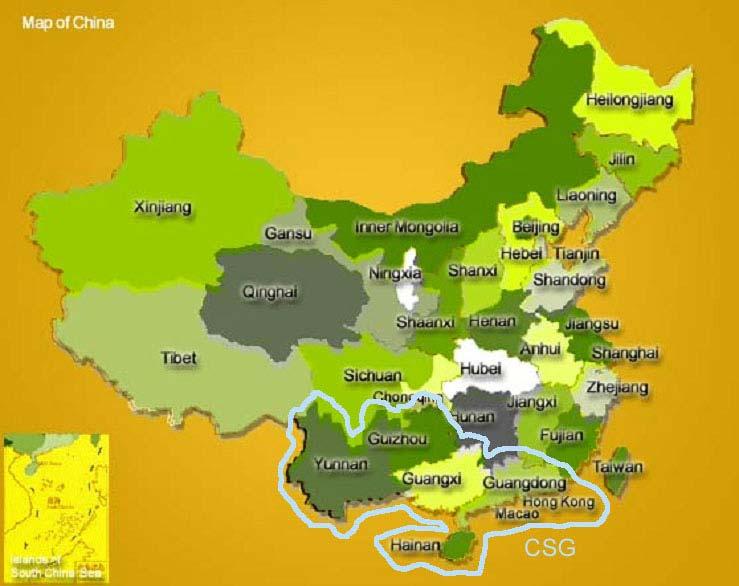 China Southern Power Grid - Prospects of Grid Developments CSG: Five Provinces By 2010, West-East Power Transfer will increase from 11.5 GW to 13.