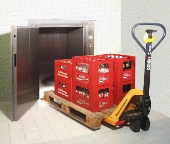 BKG SPECIAL PRODUCTS BKG Pallet Lifts BKG have developed two lifts specifically for transporting goods on pallets.