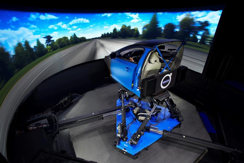 Chassis Simulation Connecting objective testing to human experience Volvo Cars state-of-the-art driving and chassis