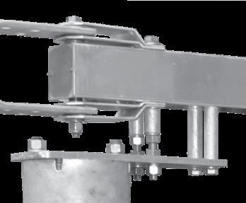 pole uits are shipped from the factory pole uit assembled with isulators