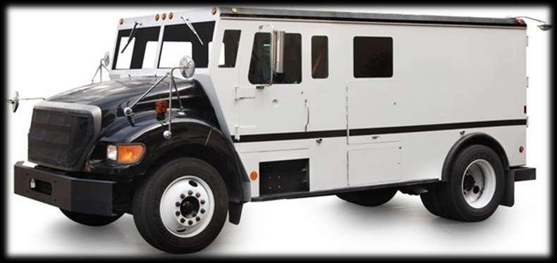 Armored Cash In Transit Vehicle Mega CTV1 Armored Specifications: Suspension components are