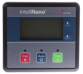 CONTROLLER OPTIONS InteliNano NT MRS Controller Cost effective controller that can be configured to application input, output and parameter requirements Large graphical display 3 phase sensing Zero