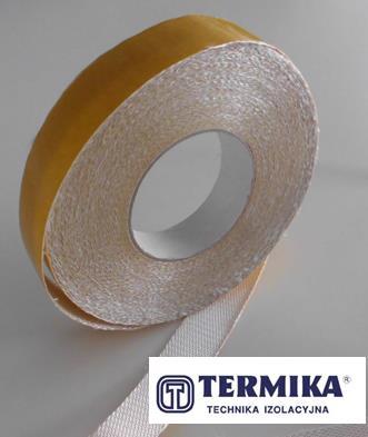 Glass fibre tape ST1 Material: glass fibre, density 420g/m 2 Usage: joining insulation materials and insulation coated glass fiber.