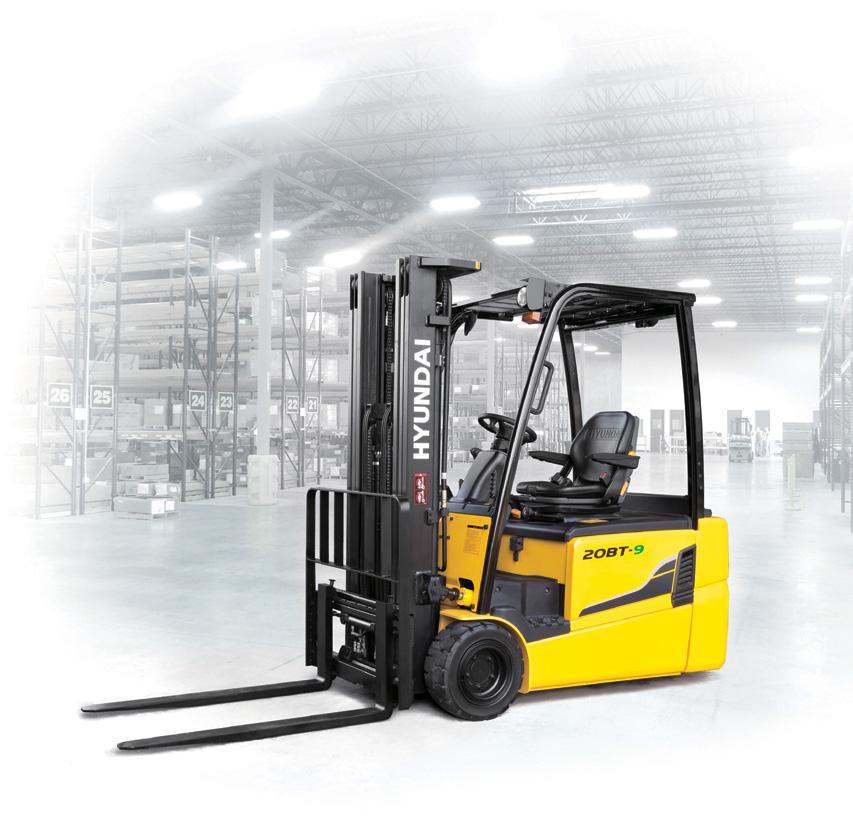 Electric Counterbalance Trucks MOVING YOU FURTHER HYUNDAI MATERIAL HANDLING PLEASE CONTACT North American