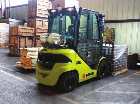 SMART Our design standards have historically led the dustry novation and firsts; the S-Series represents the next phase of lift truck design.