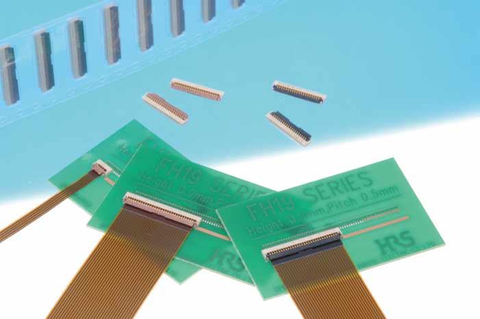 5mm pitch FPC/FFC Connectors Miniaturization of portable equipment and personal mobile devices has created increased demand for a low profile, high
