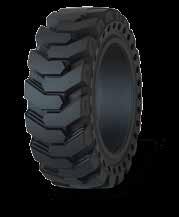 SKS/SM SOLID TYRE WITH PNEUMATIC COMFORT Allows deformation under load while