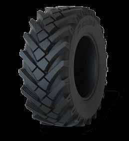 off-road traction Excellent self-cleanout 2X more life expectancy 50%