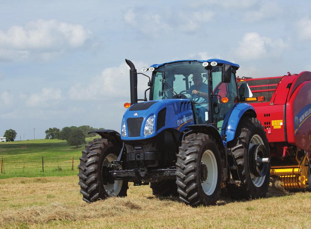 02 MODEL OVERVIEW Power that s efficient, comfortable and affordable. TS6 Series tractors are the standard of all-purpose tractors, yet these tractors are anything but basic.