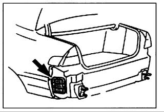 1998 Toyota Camry CE Sedan L4-2164cc 2.2L DOHC MFI - Trunk - Water Leaks Page 2 of 2 Production Change Information Parts Information Repair Procedure Replace the Quarter Panel Air Duct.