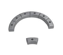 together with coupling RD 48 for attachment to CC-4000 section 80) Adapter flange 9806649000 For