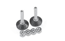 flange means of CS-2000-SL panel couplings (with M4 thread for monitors) Swivel angle limiter as retrofitable accessory kit for wall and intermediate joints.