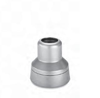 Stainless Steel Suspension System CS-480 NR Article Article number (colour) Rotary base socket, internal mounting 10130500 Base / wall flange
