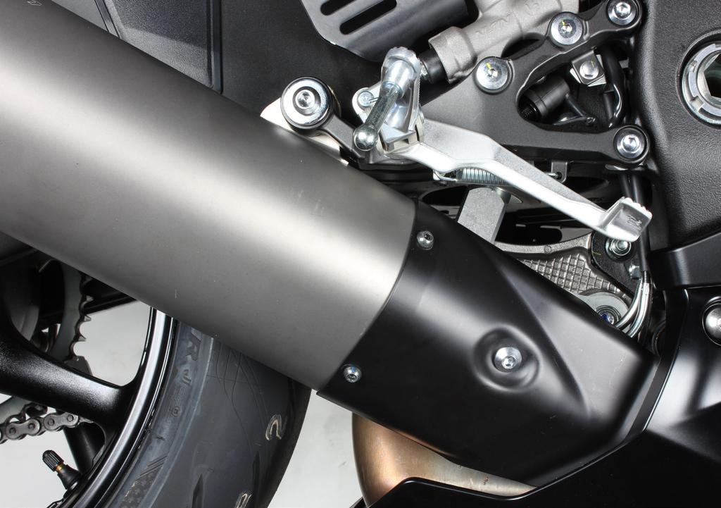 www.akrapovic.com REMOVAL OF STOCK EXHAUST SYSTEM: 1.