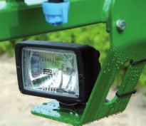 LIGHTBAR Additional diode indicator of the driving direction, attached to the tractor windscreen on a suction cup and