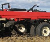 TANDEM DISC 17 Tandem Disc - Models 8700/8700LTF PRODUCT OVERVIEW Primary tillage, for tough, dry conditions Weight class - 700 lb/ft (1042 kg/m) 8700 working widths - 24.5' to 42.5' (7.