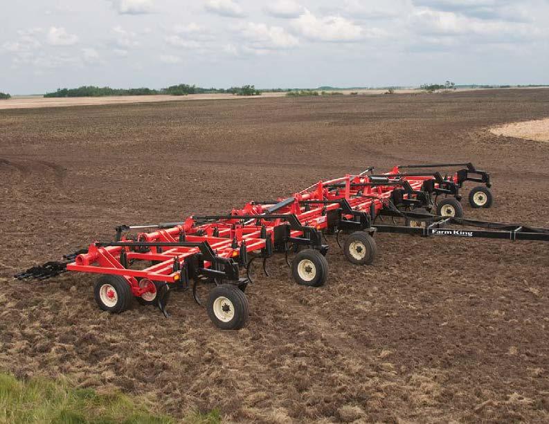 26 CULTIVATOR / CHISEL CULTIVATOR / CHISEL PLOW Cultivator - Model 6000 PRODUCT OVERVIEW For primary and secondary tillage operations 550 / 600 lb (250 /