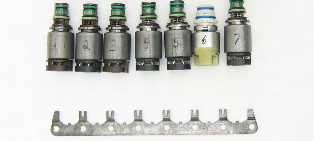 These solenoids are not interchangeable with the later version solenoids, due to calibration differences.