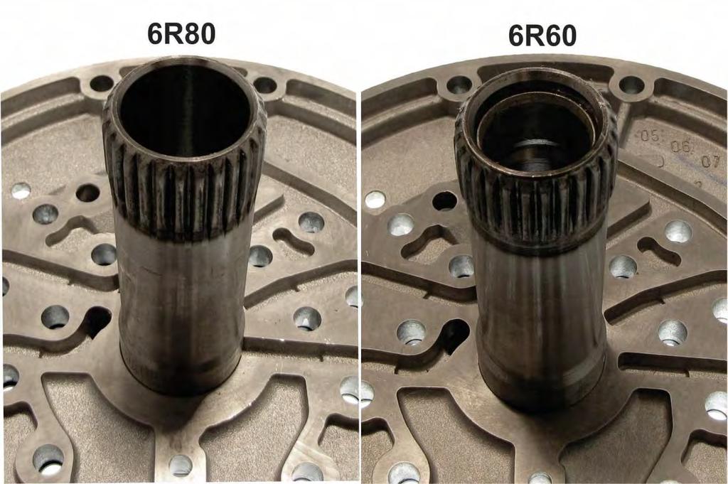 TURBINE SHAFT AND STATOR DIFFERENCES no