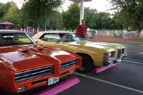 The featured car was the GTO Judge. The Muscle Car Classic was a nice show with a good turn out. We still have 30 wooden plaques left from our POCI convention in Spearfish.