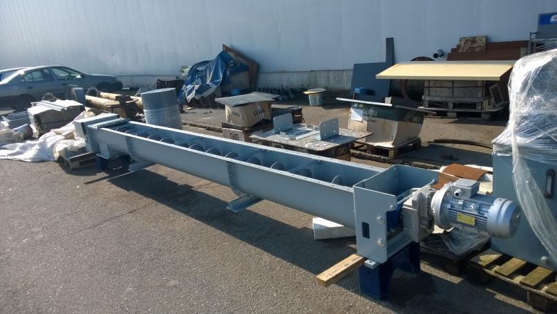References References. Solid Fuels SA. Trough Screw Feeder Conveyor 300x4000 mm. Reversible operation with frequency converter. Material: Portland Cement. Capacity: 15 tons per hour. Vioalten SA.