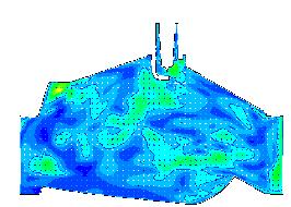 tdc Velocity fluctuation [m/s] 0 5 10 15 20 Figure 8: Development of