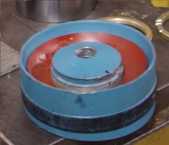 TP-T T Remove Lock Ring-- What Didn t Work Cutting base of projectile with powered saw Time-consuming Projectile