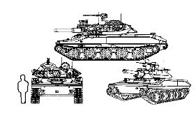 M48/M60 series MBTs.