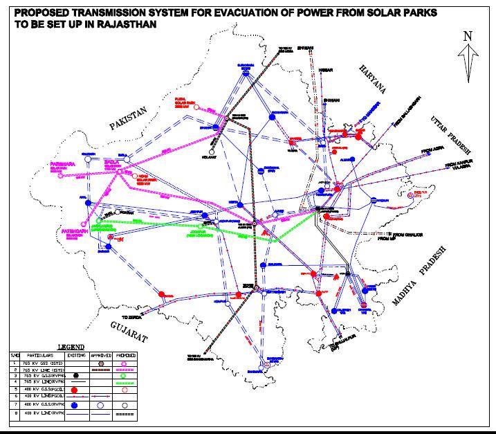 The Single line diagram of approved / under approval Inter State Transmission System is at Annexure-I.
