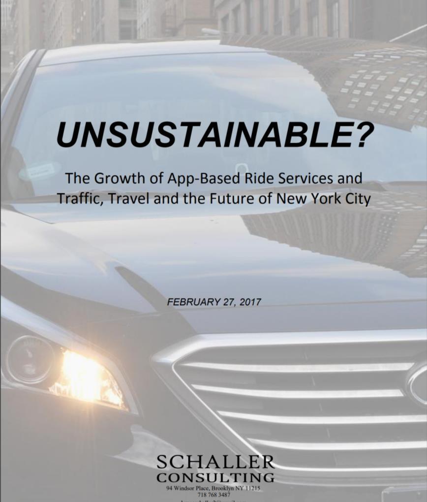 Ride-hailing and Transit Conventional wisdom is that Ride-hailing services are cannibalizing transit