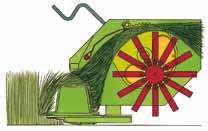 Success delivered V-shaped steel tines Effciency is one parameter in hay and forage harvesting,